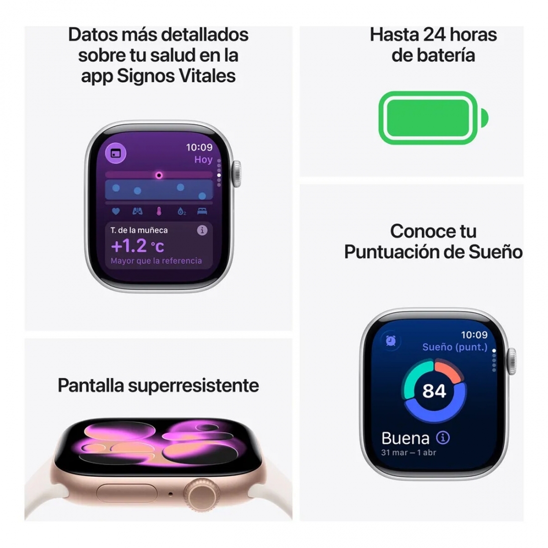 Apple Watch Series 11 46mm GPS Silver Purple Fog